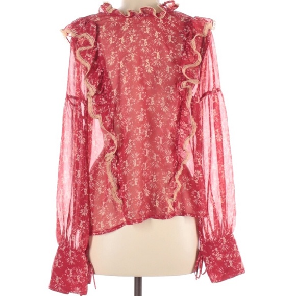 NWT Topshop blouse - Picture 2 of 2